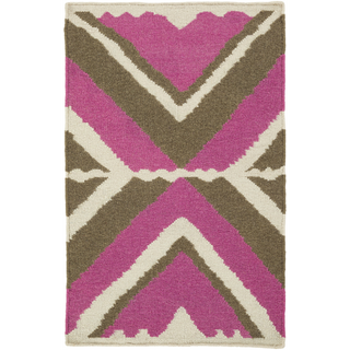 Surya Alameda AMD-1025 Hot Pink Area Rug by Beth Lacefield 2' x 3'