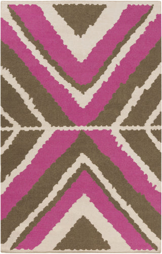 Surya Alameda AMD-1025 Hot Pink Area Rug by Beth Lacefield 