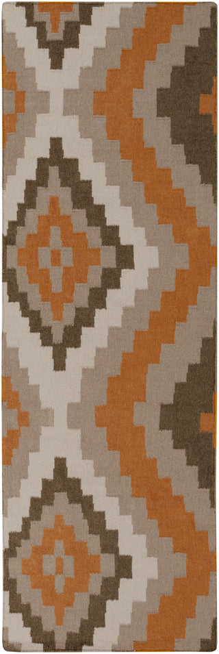 Surya Alameda AMD-1030 Burnt Orange Area Rug by Beth Lacefield 