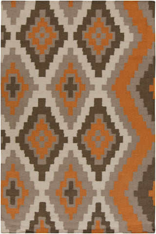 Surya Alameda AMD-1030 Burnt Orange Area Rug by Beth Lacefield 