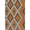 Surya Alameda AMD-1030 Burnt Orange Area Rug by Beth Lacefield 5' x 8'