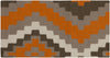 Surya Alameda AMD-1030 Burnt Orange Hand Woven Area Rug by Beth Lacefield Sample Swatch