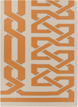 Surya Alameda AMD-1031 Burnt Orange Area Rug by Beth Lacefield 