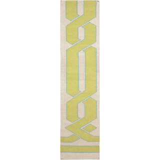 Surya Alameda AMD-1032 Lime Area Rug by Beth Lacefield 2'6'' x 8' Runner