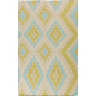 Surya Alameda AMD-1050 Lime Area Rug by Beth Lacefield 5' x 8'