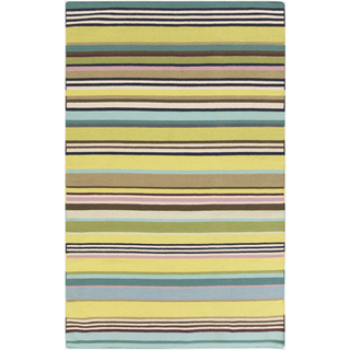 Surya Alameda AMD-1053 Lime Area Rug by Beth Lacefield 5' x 8'