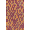 Surya Alameda AMD-1060 Tangerine Area Rug by Beth Lacefield 5' x 8'