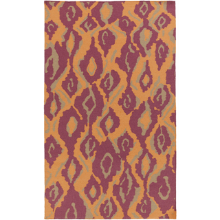 Surya Alameda AMD-1060 Tangerine Area Rug by Beth Lacefield 5' x 8'