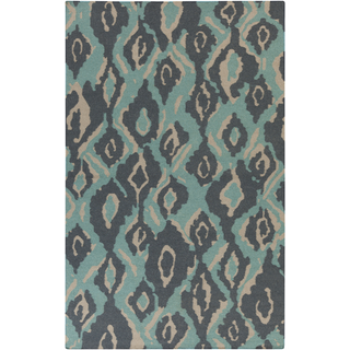 Surya Alameda AMD-1063 Teal Area Rug by Beth Lacefield 5' x 8'