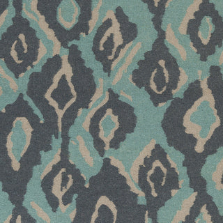 Surya Alameda AMD-1063 Teal Hand Woven Area Rug by Beth Lacefield Sample Swatch