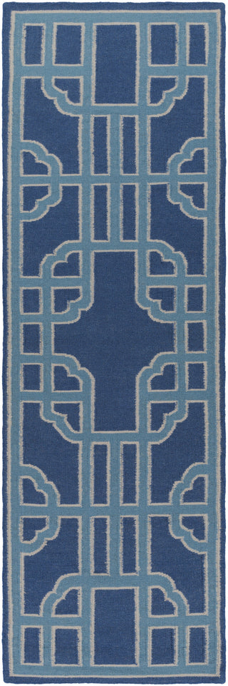 Surya Alameda AMD-1071 Cobalt Area Rug by Beth Lacefield 2'6'' X 8' Runner