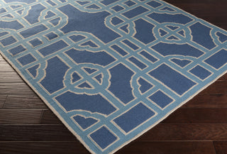 Surya Alameda AMD-1071 Cobalt Hand Woven Area Rug by Beth Lacefield 5x8 Corner