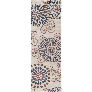 Surya Ameila AME-2229 Eggplant Area Rug 2'6'' x 7'6'' Runner