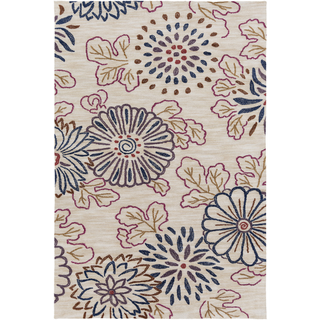 Surya Ameila AME-2229 Eggplant Area Rug 5' x 7'6''