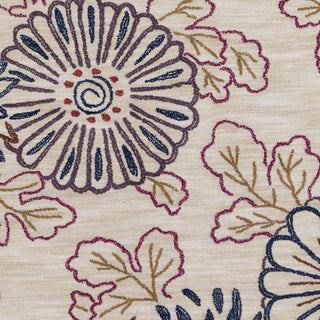 Surya Ameila AME-2229 Eggplant Hand Tufted Area Rug Sample Swatch