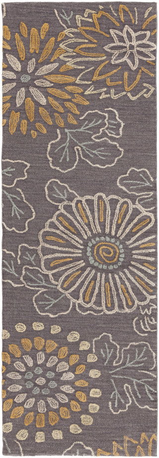 Surya Ameila AME-2230 Charcoal Area Rug 2'6'' x 7'6'' Runner