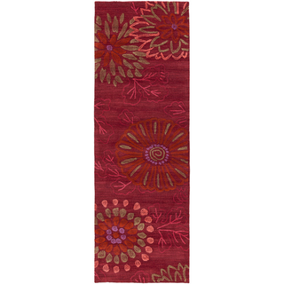 Surya Ameila AME-2231 Cherry Area Rug 2'6'' x 7'6'' Runner