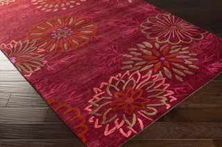 Surya Ameila AME-2231 Cherry Hand Tufted Area Rug Corner Shot