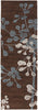 Surya Ameila AME-2235 Chocolate Area Rug 2'6'' X 7'6'' Runner