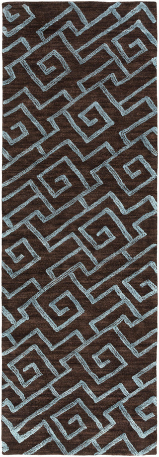 Surya Ameila AME-2240 Teal Area Rug 2'6'' x 7'6'' Runner