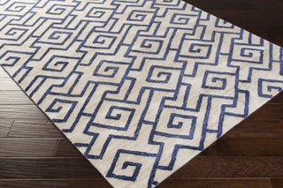 Surya Ameila AME-2241 Navy Hand Tufted Area Rug Corner Shot