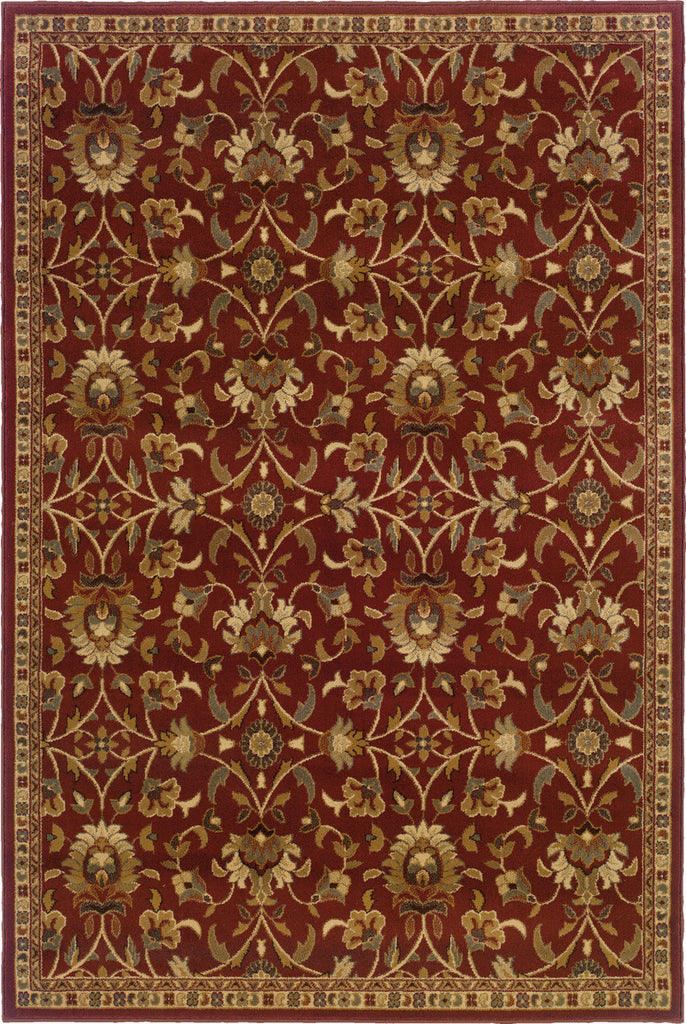 Oriental Weavers Amelia 2331R Red/Ivory Area Rug main image