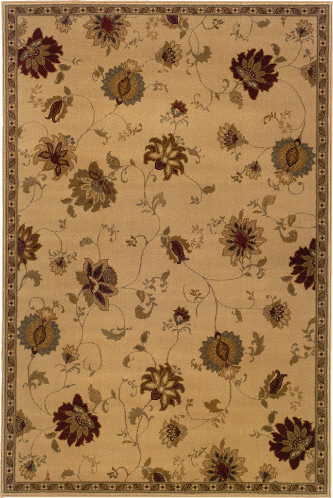Oriental Weavers Amelia 008W6 Ivory/Green Area Rug main image