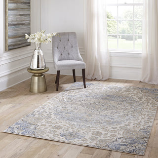 Momeni Amelia AM-01 Beige Area Rug Room Scene Feature