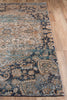 Momeni Amelia AM-01 Navy Area Rug Corner Shot