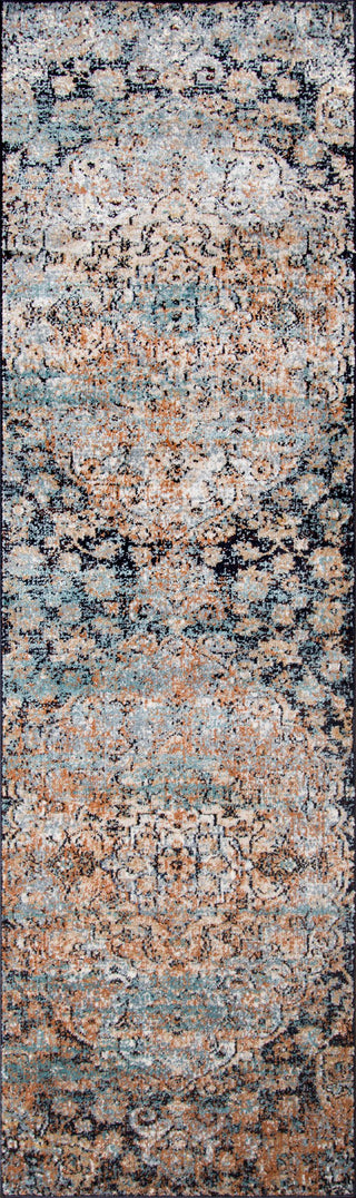 Momeni Amelia AM-01 Navy Area Rug Runner