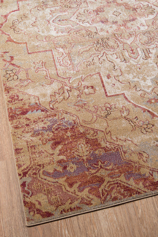 Momeni Amelia AM-03 Rose Area Rug Corner Shot