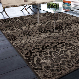 Orian Rugs American Classics Chesapeake Gray Area Rug Room Scene Feature