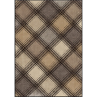 Orian Rugs American Classics Wilkes Plaid Gray Area Rug main image