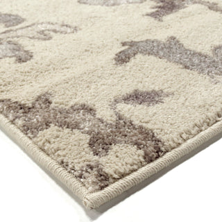 Orian Rugs American Classics Jamestown Ivory Area Rug Corner Shot