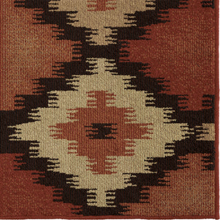 Orian Rugs American Classics Mayan Pyramid Multi Area Rug Close Up