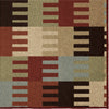 Orian Rugs American Classics Wichita Red Multi Area Rug Close Up