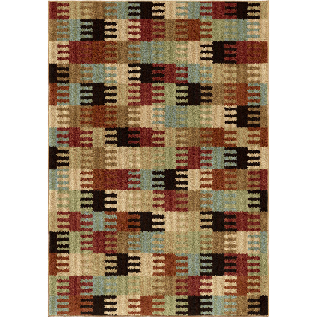 Orian Rugs American Classics Wichita Red Multi Area Rug main image