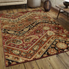 Orian Rugs American Classics Chevron Paisley Multi Area Rug Room Scene