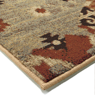 Orian Rugs American Classics Southwest Patches Multi Area Rug Corner Shot