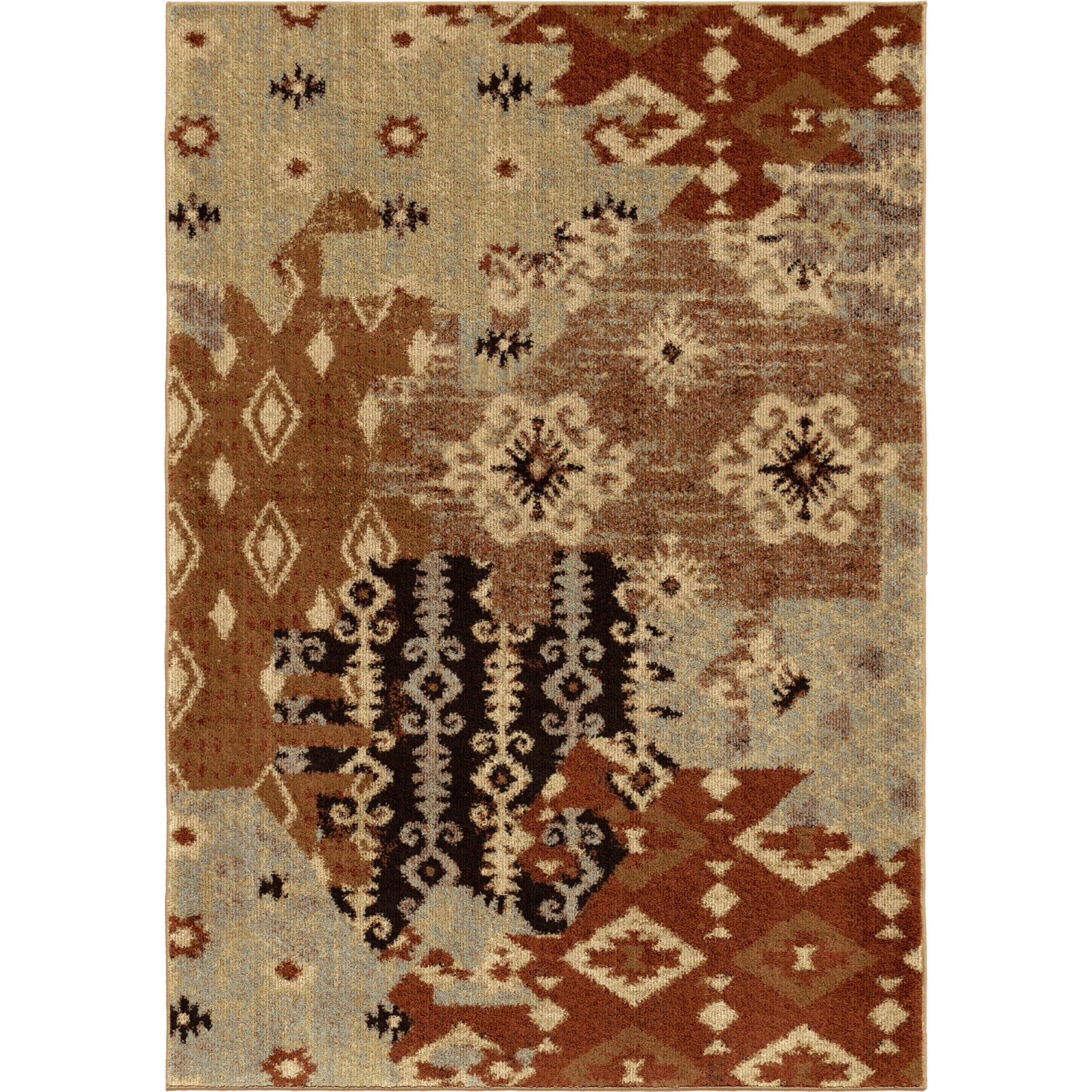 Orian Rugs American Classics Southwest Patches Multi Area Rug main image