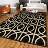 Orian Rugs American Classics Irvine Black Area Rug Room Scene Feature