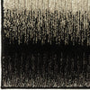 Orian Rugs American Heritage Fresco Stripe Black Area Rug Close up