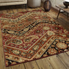 Orian Rugs American Heritage Paisley Point Rouge Area Rug Lifestyle Image Feature