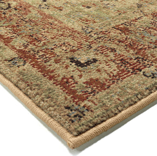 Orian Rugs American Heritage Promenade White Area Rug Corner Image