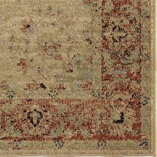 Orian Rugs American Heritage Promenade White Area Rug Close up