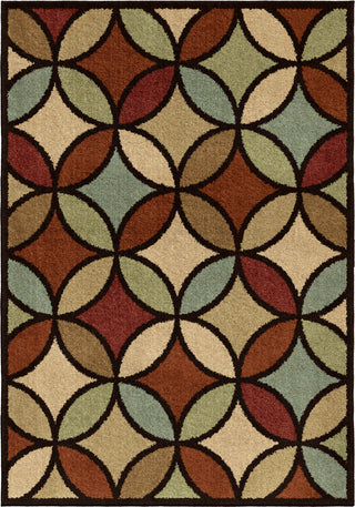 Orian Rugs American Heritage Funhouse Multi-black Area Rug main image