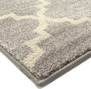 Orian Rugs American Heritage Tunis Pewter Area Rug Corner Image
