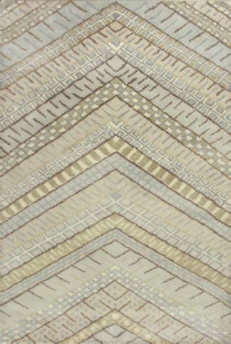 KAS Amore 2716 Frost Chevron Area Rug