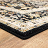 Karastan Zephyr Amphora Black Area Rug Lifestyle Image