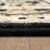 Karastan Zephyr Amphora Black Area Rug Detail Image